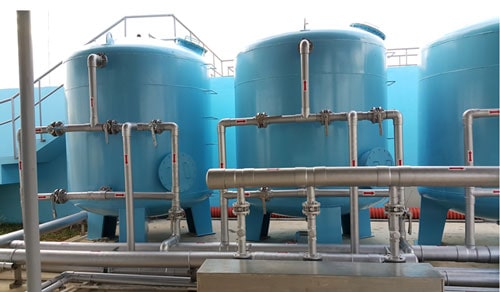 Hệ thống xử lý nước cấp được xây dựng nhằm xử lý nước cấp hiệu quả